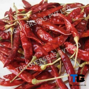 Authentic 341 Red Chillies Whole: Superior Quality, Bulk Supply, Best Prices; With/ Without Stem;-1