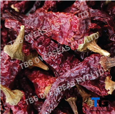 Whole Byadgi Chillies; Superior Quality, Bulk Supply, Best Prices; With Stem; Without Stem; Byadagi;-12601466