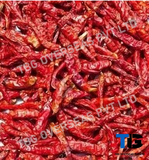 Authentic S 273 Red Chillies Whole: Superior Quality, Bulk Supply, Best Prices; With or without Stem-12604616