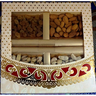 200 grams dryfruits box