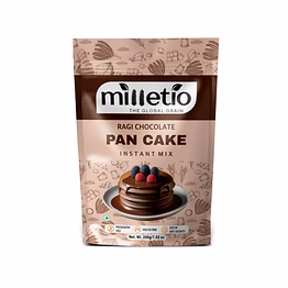 ragi chocolate pan cake