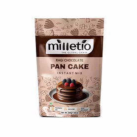 Ragi Chocolate Pan Cake