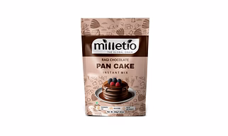 Ragi Chocolate Pan Cake