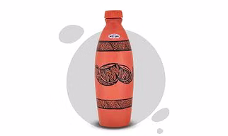 clay water bottle