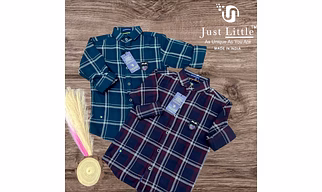 Kids fancy cotton shirts