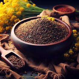 mustard seeds (rai)
