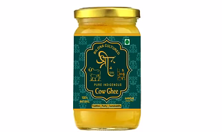 Pure Cow Ghee / A2  Cow Ghee / Desi Cow Ghee  - Shree Ghritam A2 Cow Bilona Ghee 1 Litre