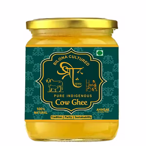 A2 Cow ghee / Desi cow Bilona Ghee - Shree Ghritam A2 Cow Bilona Ghee 500ml