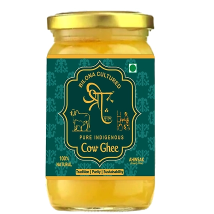 Shree Ghritam 100% Organic A2 Cow Bilona Ghee-500ml-4