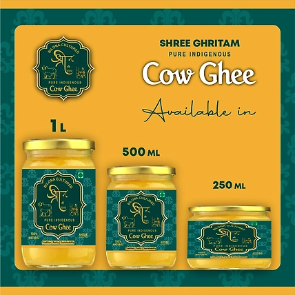 Shree Ghritam 100% Organic A2 Cow Bilona Ghee-500ml-2