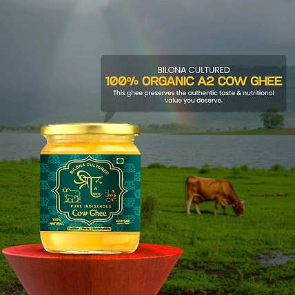 Shree Ghritam 100% Organic A2 Cow Bilona Ghee-500ml-9