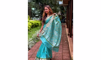 Traditional Authentic Hand-Made Saree - ORIGINAL DESIGN