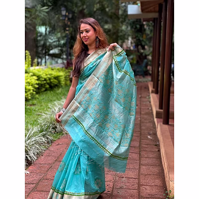 taylor's farm traditional authentic hand-made saree - original design