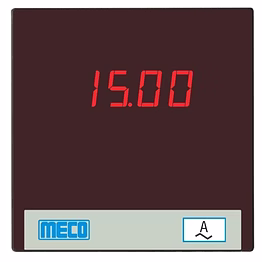 meco 3½ digital ammeter / voltmeter (model : smp35s, smp9635s)