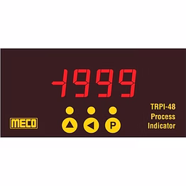 meco 4 digit triple range programmable process indicator (model : trpi-48)