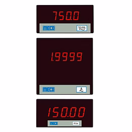 meco 4½ digit programmable ammeter / voltmeter - trms (professional series) (model : smp45sw, smp9645sw)