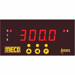 meco 3 phase 4 digit ammeter / voltmeter - trms (model : smp35asn, smp35vsn, smp9635asn, smp9635vsn)