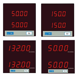 meco double voltmeter / double frequency meter