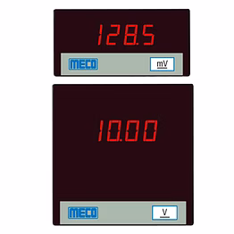 meco 3½ digital ammeter and voltmeter (5v dc aux. supply) (model : sm9635sd, sm35sd)