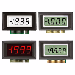 meco 3½ & 4½ digit lcd modules - professional series, 3½ digit led modules - professional series (models : gm035-bl, gm035, dh035, gm135, gm045)
