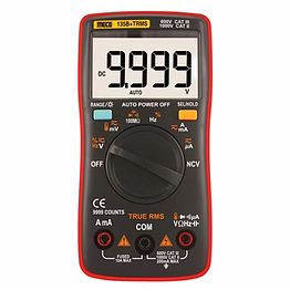 meco 4 digit 9999 count trms autoranging pocket size dmm (model : 135b+trms)