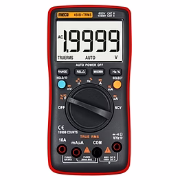 meco 4-1/2 digit 19999 count trms autoranging digital multimeter (model : 450b+trms)