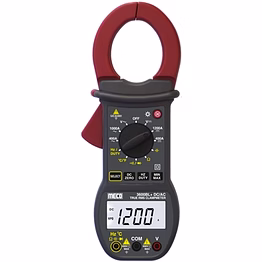 meco 3-3/4 digit 4200 count 1200a dc / 1000a ac trms digital clampmeter with max / min, delta rel, frequency & temperature (model : 3600bl+)