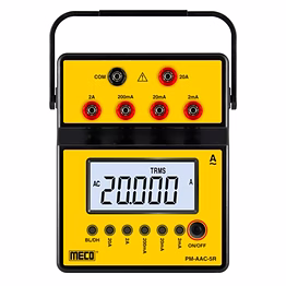 meco digital multi-range portable meter (model : pm-vac-5r, pm-vdc-5r, pm-aac-5r, pm-adc-5r)