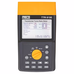 meco transformer turns ratio meter (model : ttr 8100)