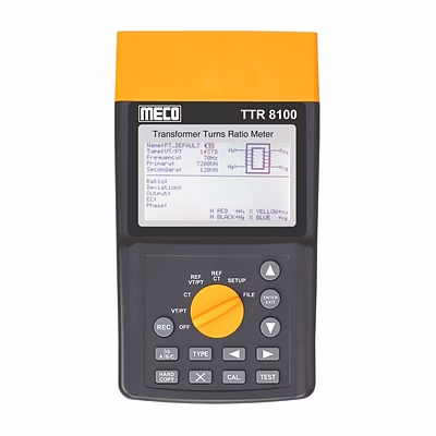 meco transformer turns ratio meter (model : ttr 8100)