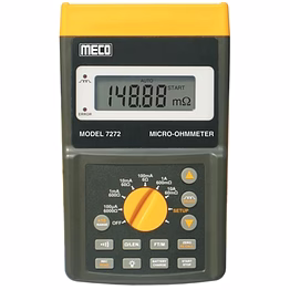 meco micro – ohmmeter (model : 7272) / milli – ohmmeter (model : 7002)