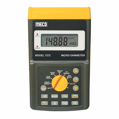 meco micro – ohmmeter (model : 7272) / milli – ohmmeter (model : 7002)