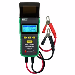 meco vehicle battery system meter with printer (for 12v & 24 v battery) (model : vbsm6246p)