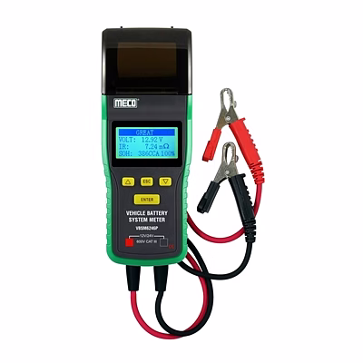 meco vehicle battery system meter with printer (for 12v & 24 v battery) (model : vbsm6246p)
