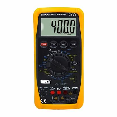 meco digital automotive multimeter (model : 6255)