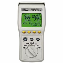 meco battery capacity (impedence)tester (upto 1200 ah & 60v) (model : 6390)
