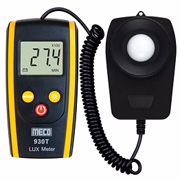 meco digital lux meter with flexible sensor (model : 930t)