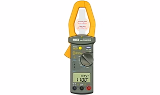 CLAMP - ON TRMS POWER METER WITH AUTOMATIC COMPUTATION OF 1 & 3 PHASE PARAMETERS (MODEL : 3510PHW - AUTO)