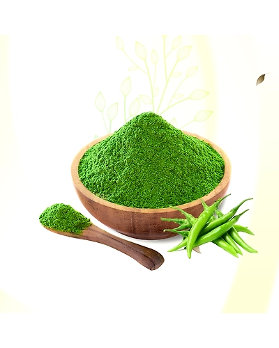 GREEN CHILLY POWDER-3