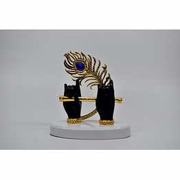 krishna hand with fluit in black colour