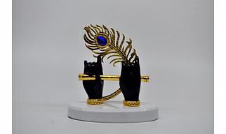 KRISHNA HAND WITH FLUIT IN BLACK COLOUR
