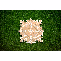 reusable rangoli mat