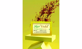 HerVeda Saffron handmade Soap ,buy one Get one free