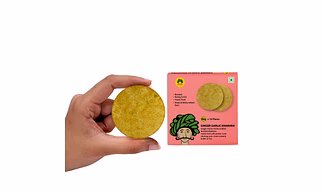 Gulabs tiny ginger garlic khakhra