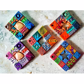 Red Clay Pendant