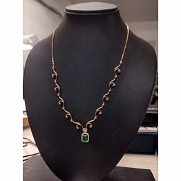 real daimond chain necklace