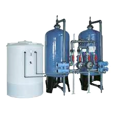 AQUASHAKTI Industrial Water Softener System 2000 LPH