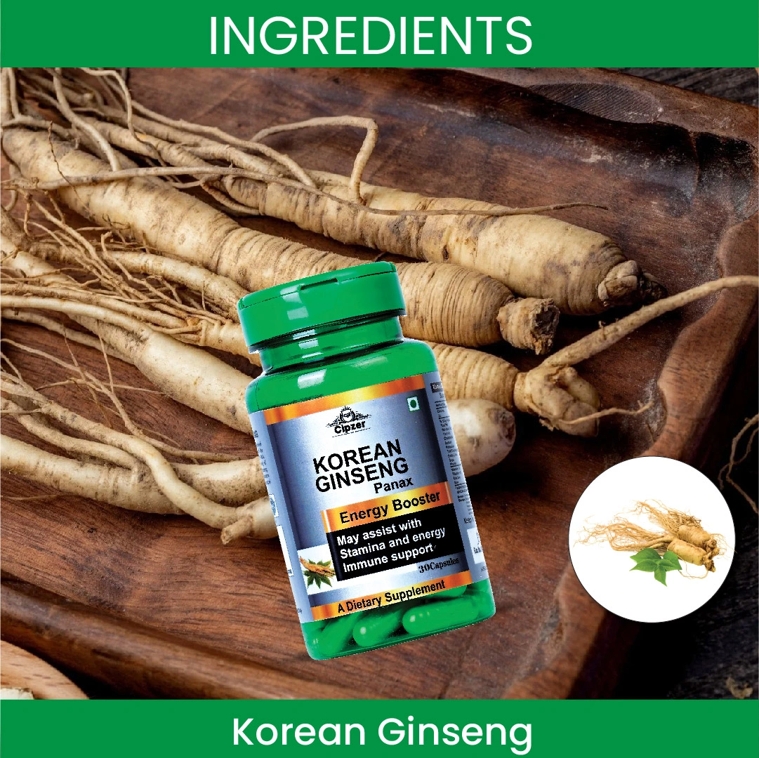 Cipzer Korean Ginseng Capsule 30's-4