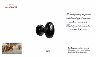 CAST IRON CABINET KNOB