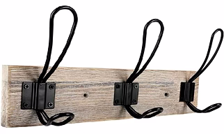 COAT HOOK PLATE OF 4 PCS